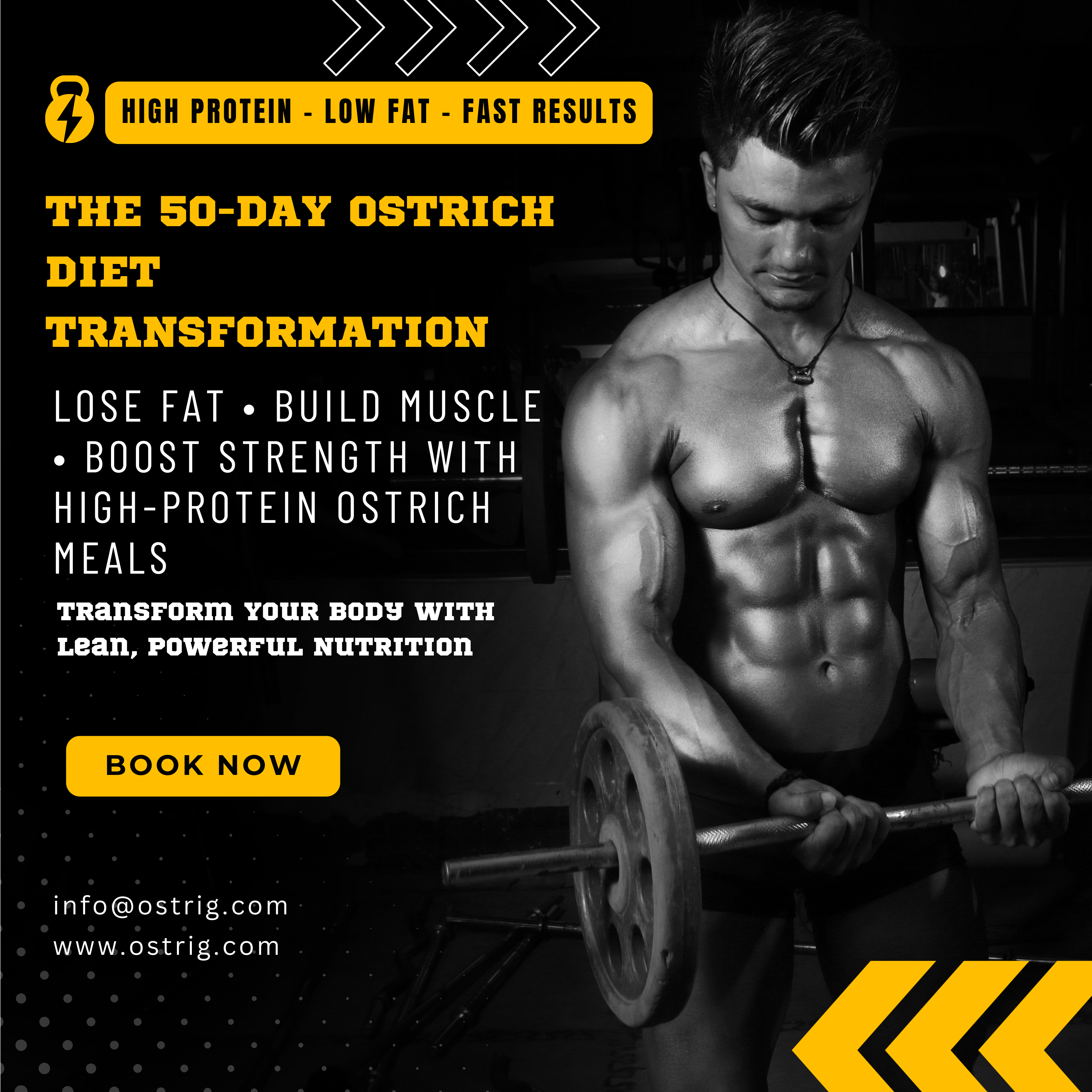 OSTRIG – The 50-Day Transformation Diet (Fat Loss + Lean Bulk Program)